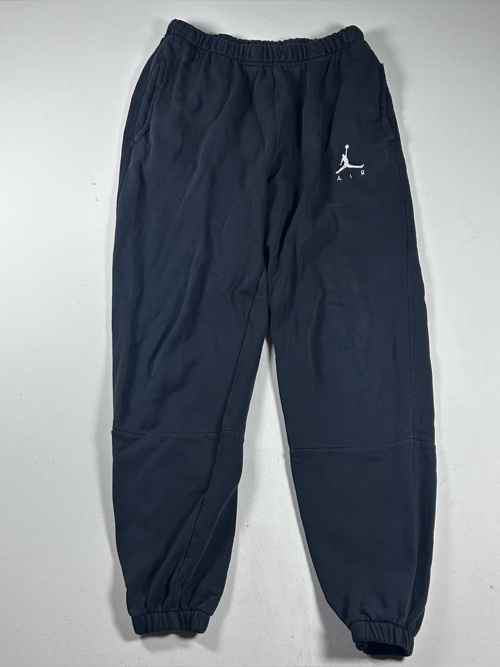 Jordan Sweatpants Mens Size Medium Black Athletic Joggers Jumpman Fleece - some